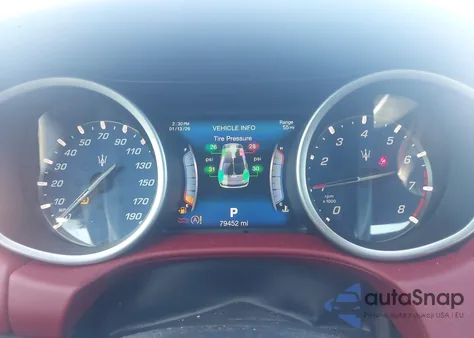 2017 Maserati Ghibli S Q4 z USA, uszkodzony, nr VIN ZAM57RTA3H1231700